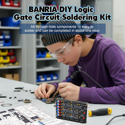 DIY Logic Gate Circuit Soldering Kit