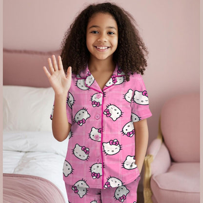 Girls Pajama Set - 2 Piece Girls Pjs 