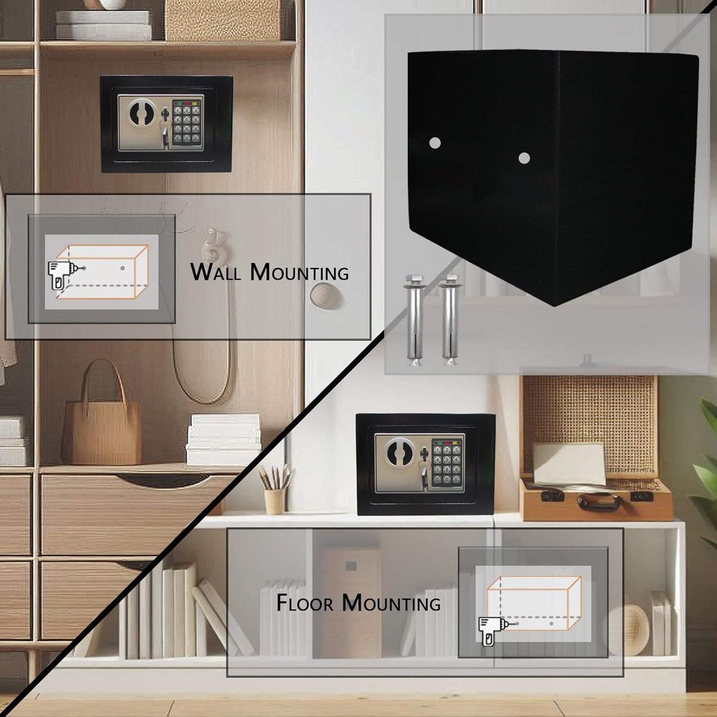 Electronic Deluxe Digital Security Safe 