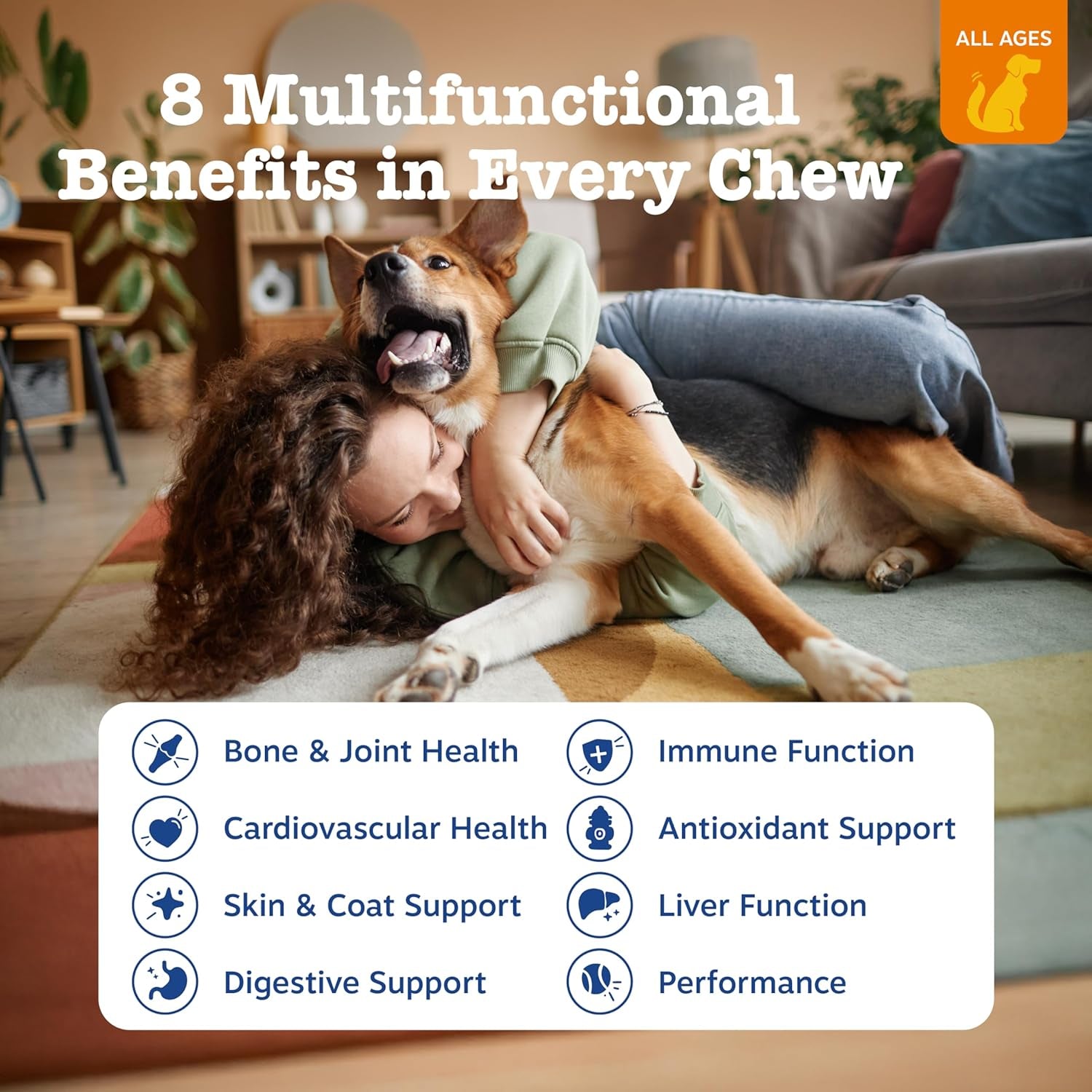 Dog Multivitamin, Chewable Dog Vitamins