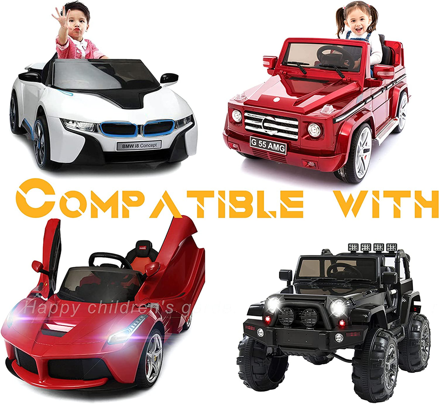 12 Volt Battery Charger for Kids Ride 