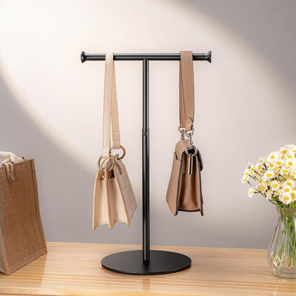 T Bar Purse Display Stand Tabletop