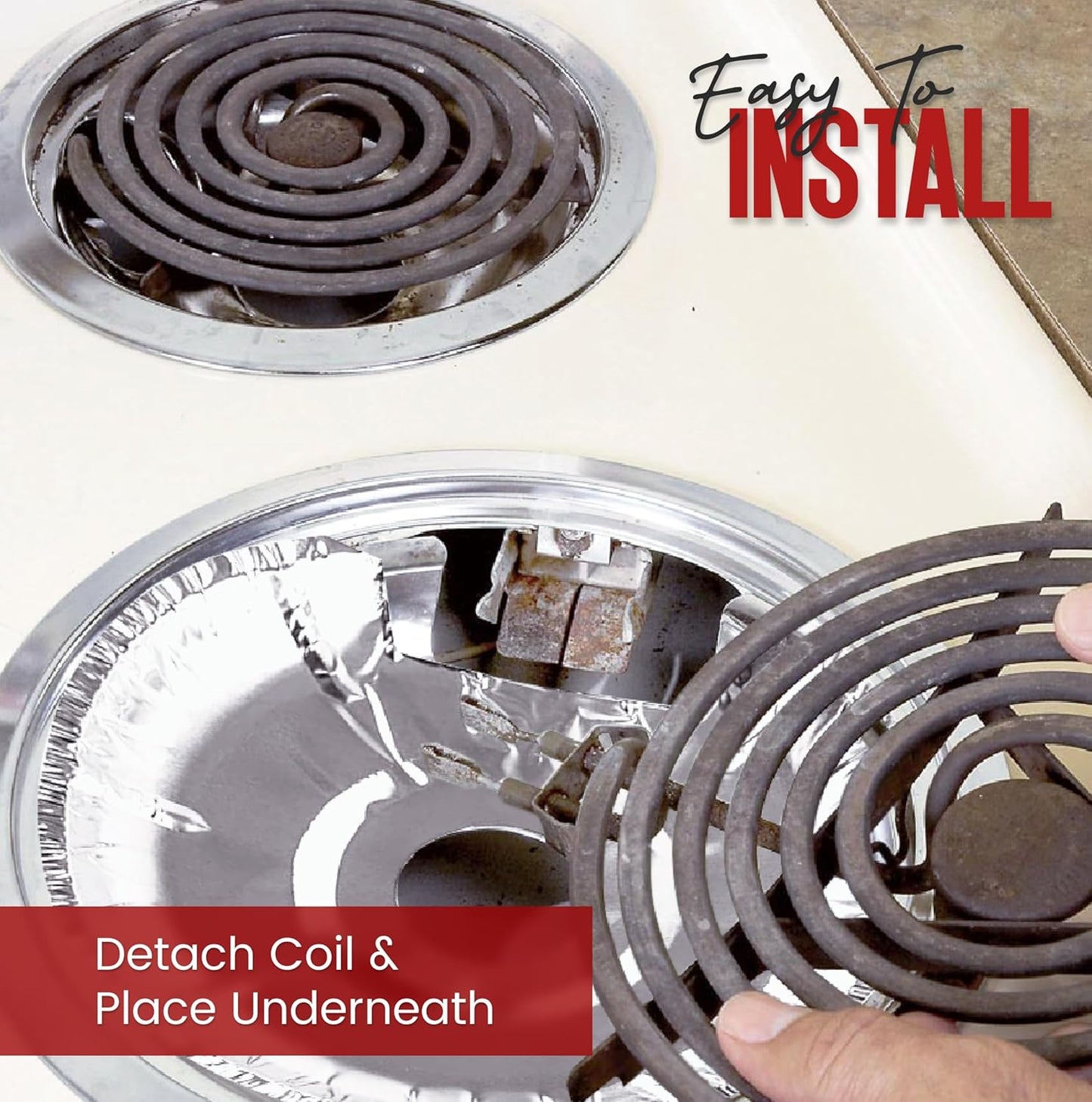 Heavy-Duty Aluminum Electric Stove Burner