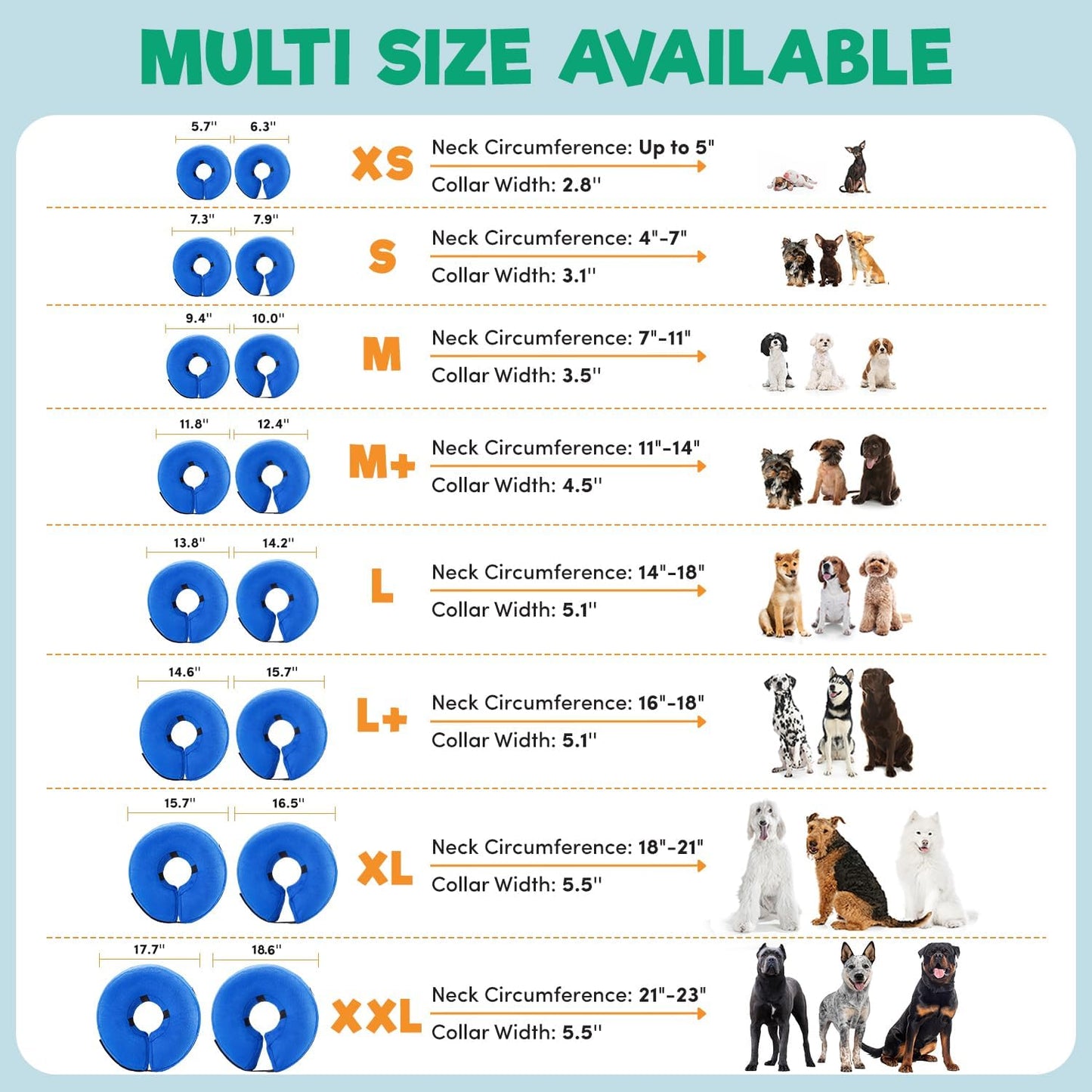 Inflatable Dog Cone Collar Alternative