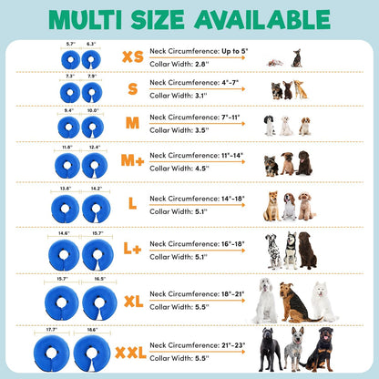 Inflatable Dog Cone Collar Alternative