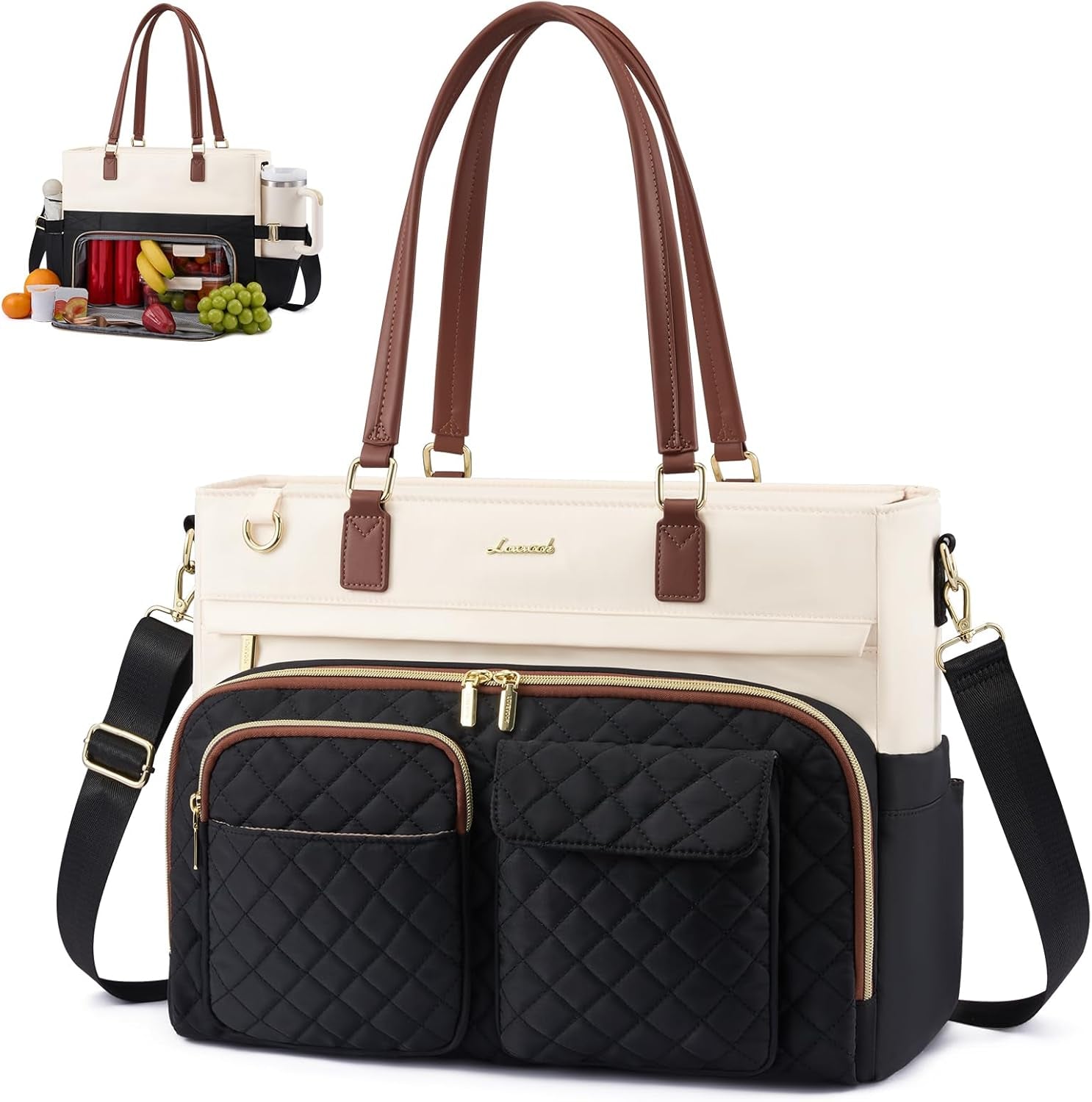 Lunch Tote Bag for Women, Work Bags 