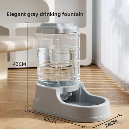 Automatic feeding device for cat and dog food