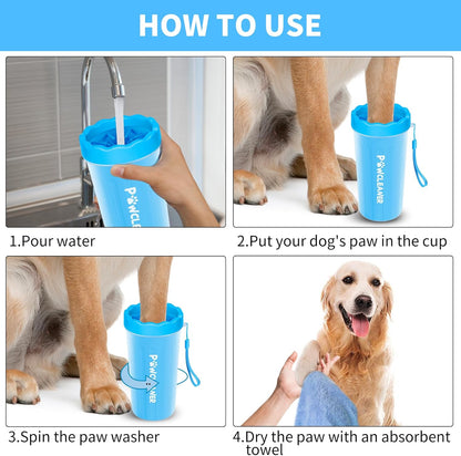 Professional 7 in 1 Dog Paw Cleaner 