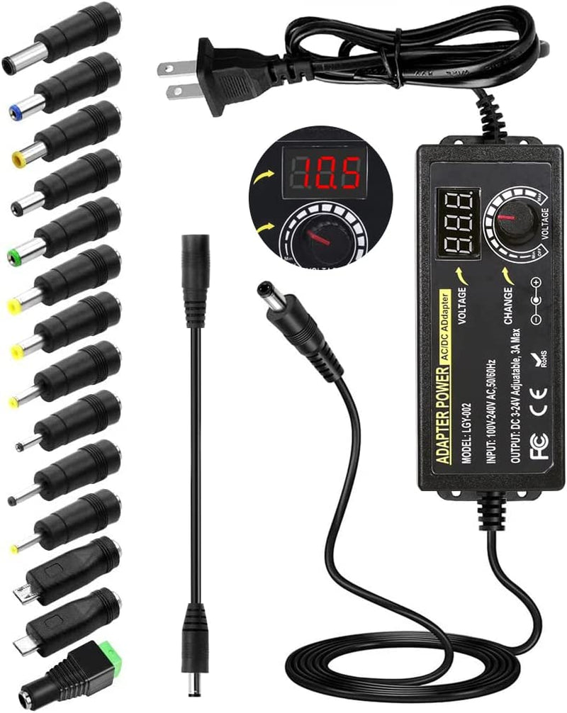 72W Power Supply Adjustable DC 3V ~ 24V