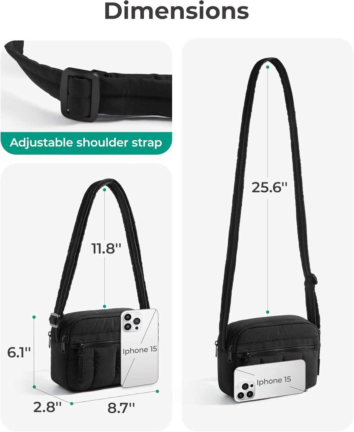 Cross Body Purse, Mini Crossbody Bags