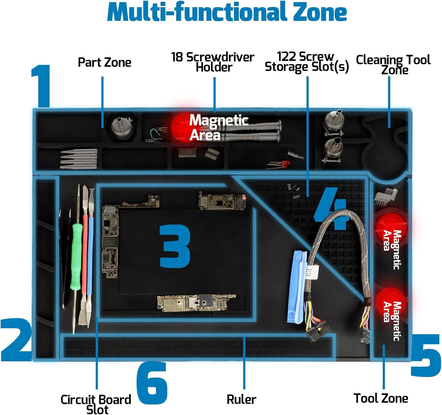 M170 Silicone Soldering Mat 17.3X12.2