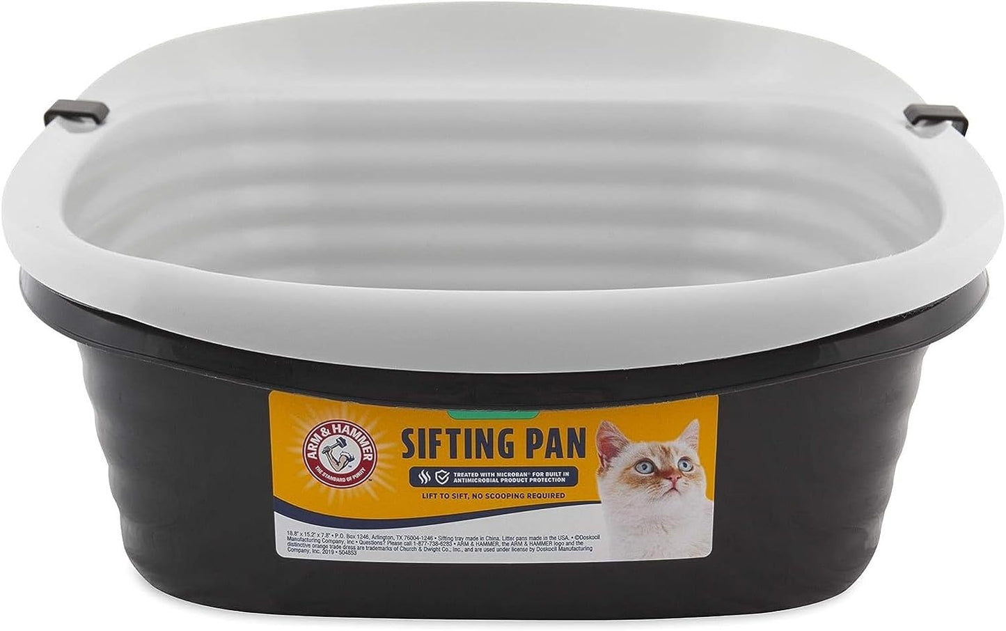 Large Sifting Litter Box Scoop Free Cat