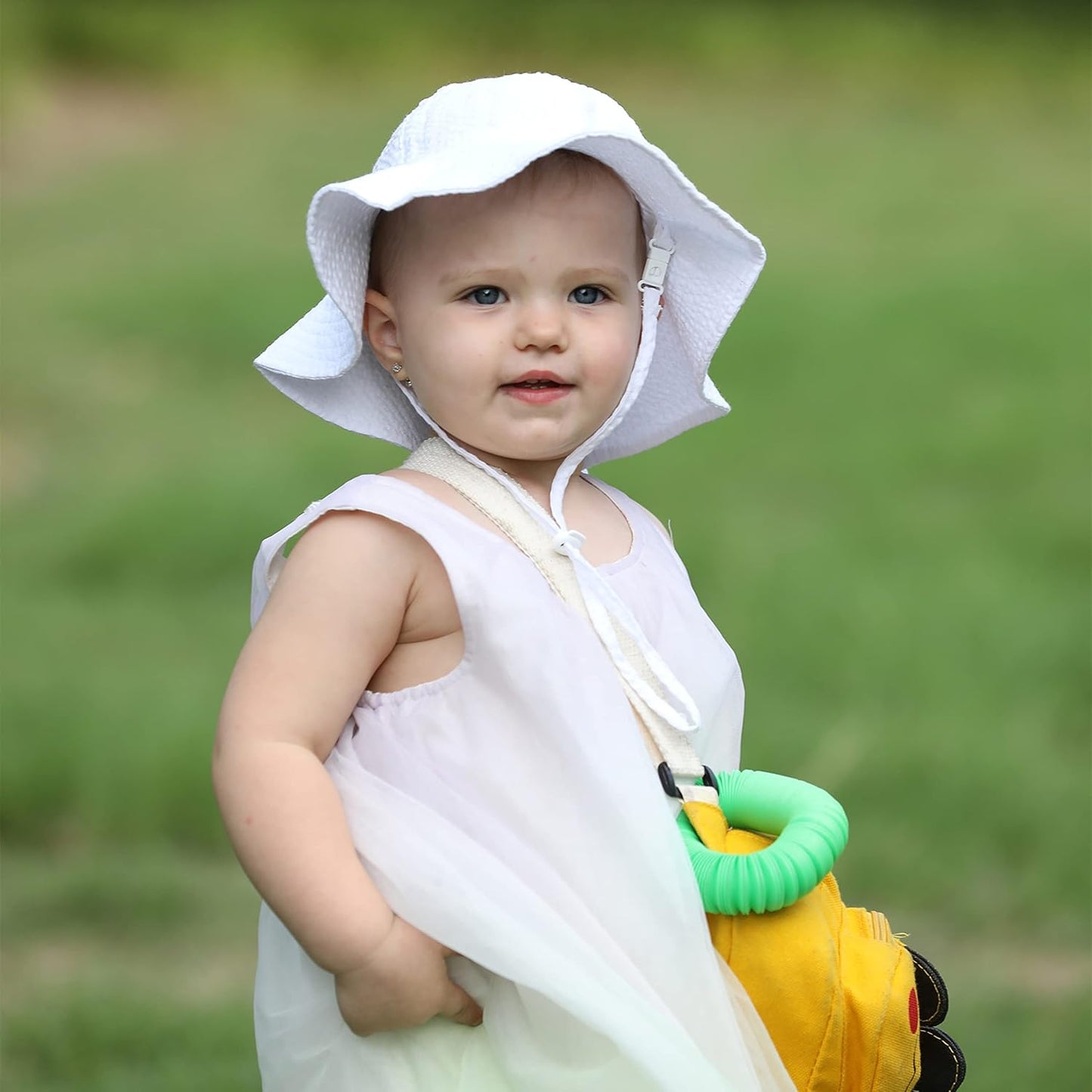Baby &Toddler Wide Brim Sun Hats UPF 50+