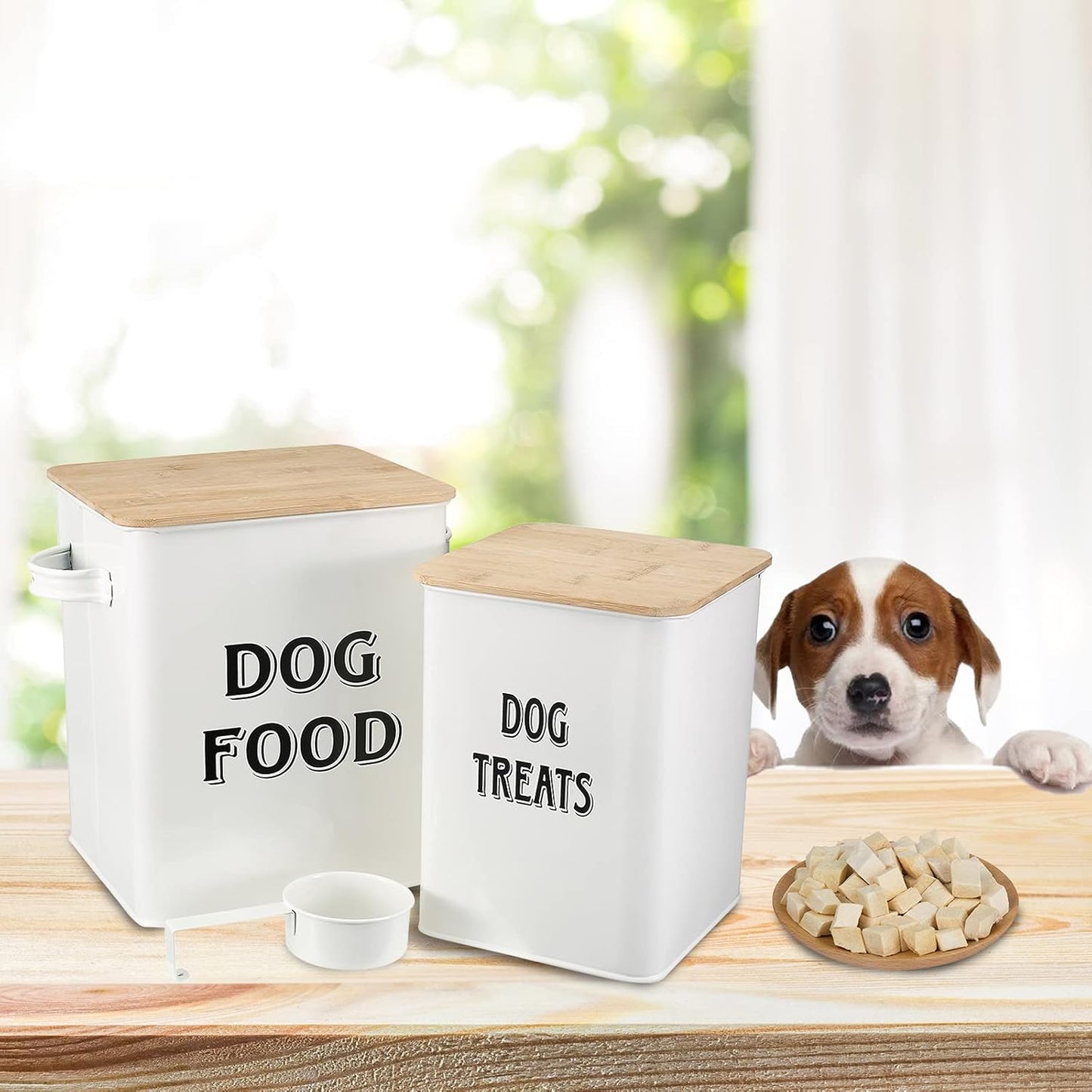 Dog Food Storage Container Farmhouse Pet