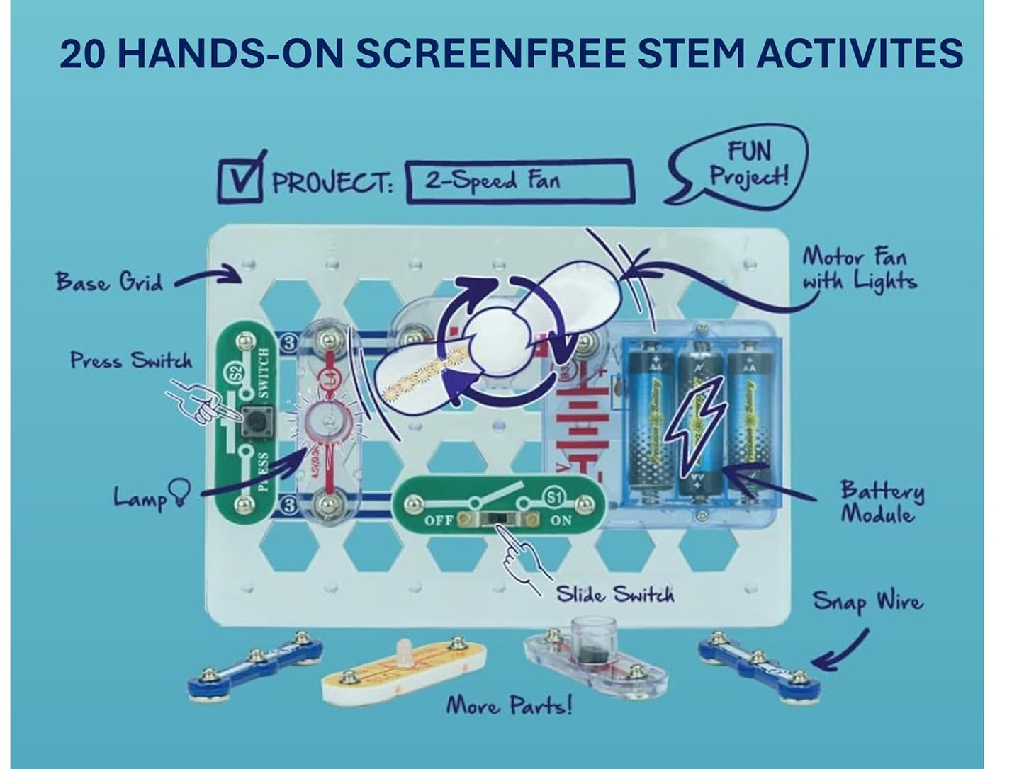 Beginner, Electronics Exploration Kit