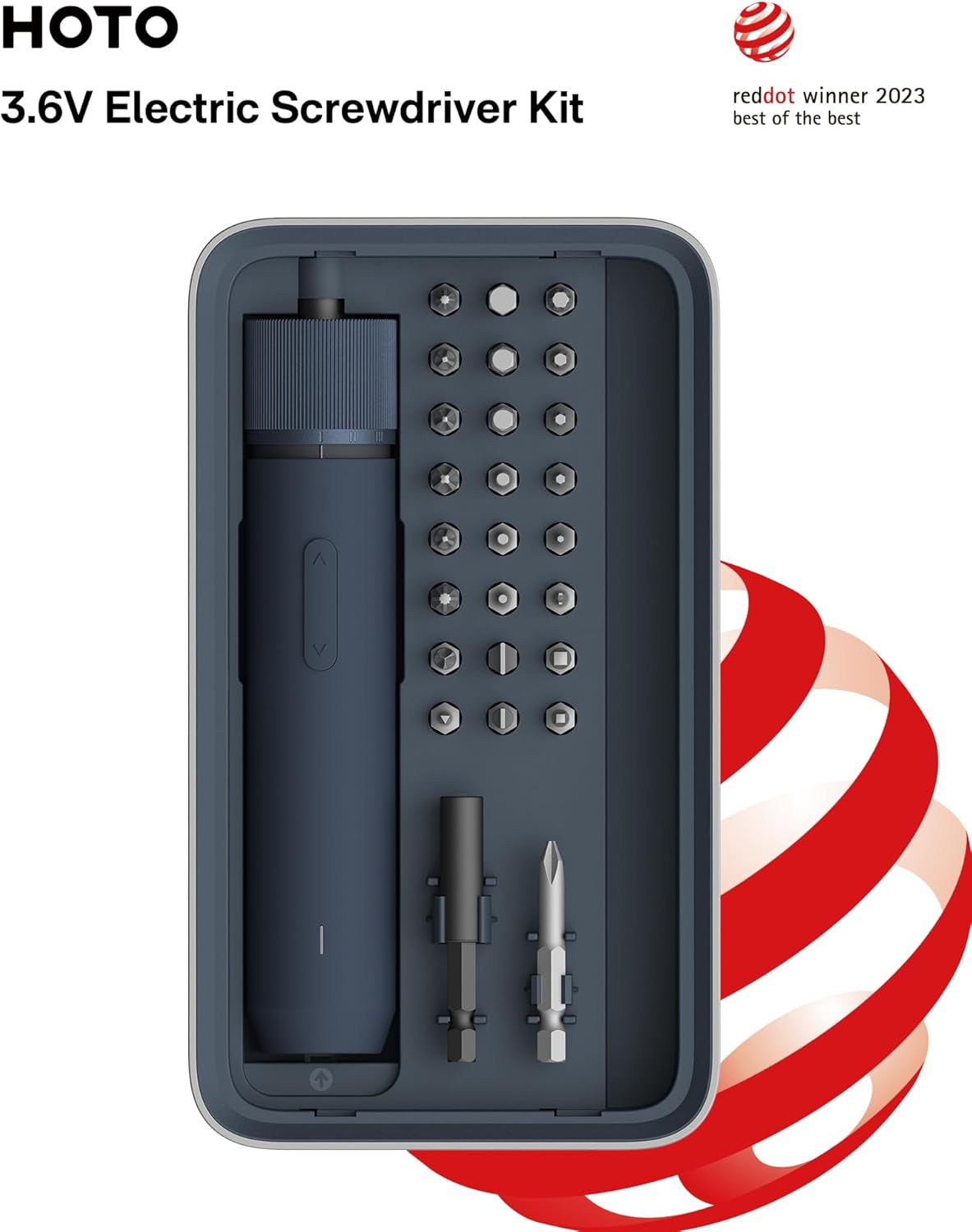 Electric Screwdriver Kit, Upgraded 1/4''