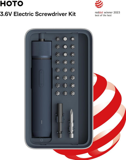 Electric Screwdriver Kit, Upgraded 1/4''
