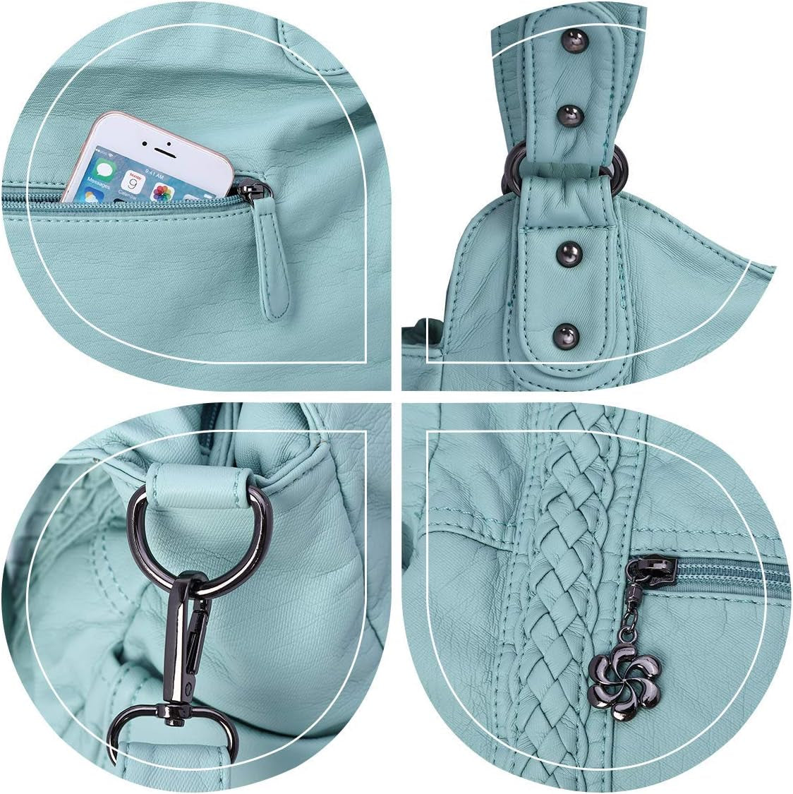 Purses for Women Soft PU Leather