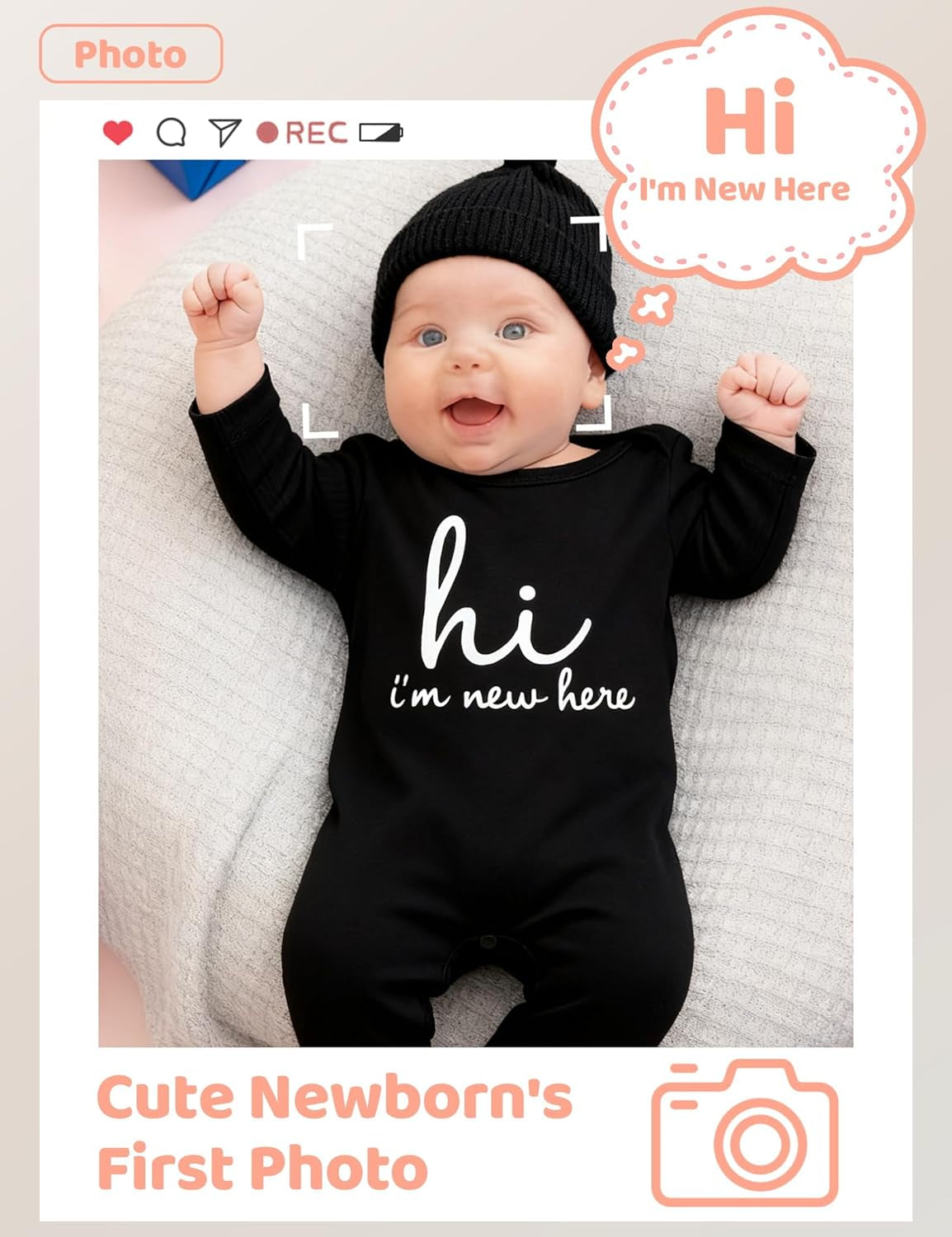 Newborn Unisex Baby Clothes 0-3 Months