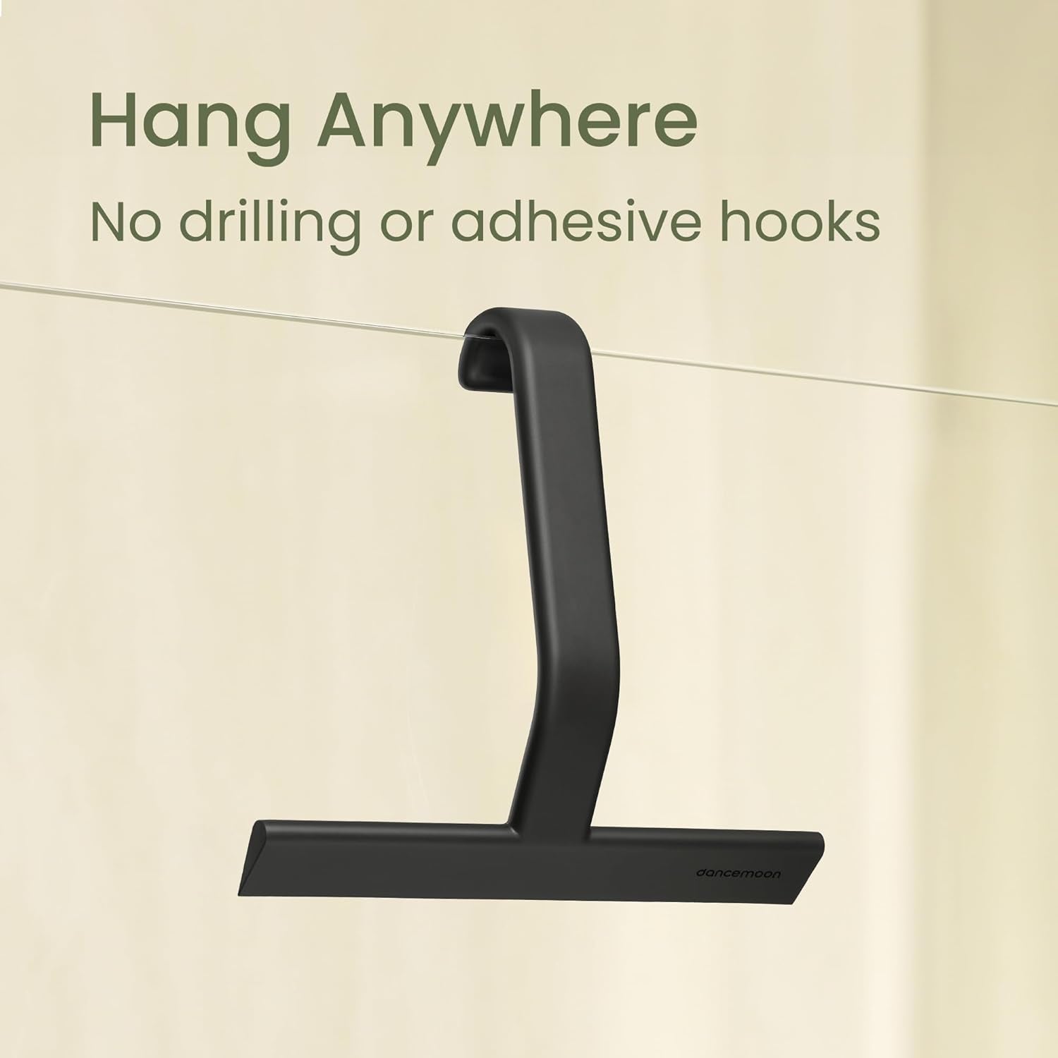 Justhang Shower Squeegee for Glass Doors