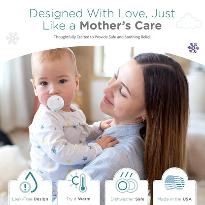 Freezable Pacifier for Baby Teething