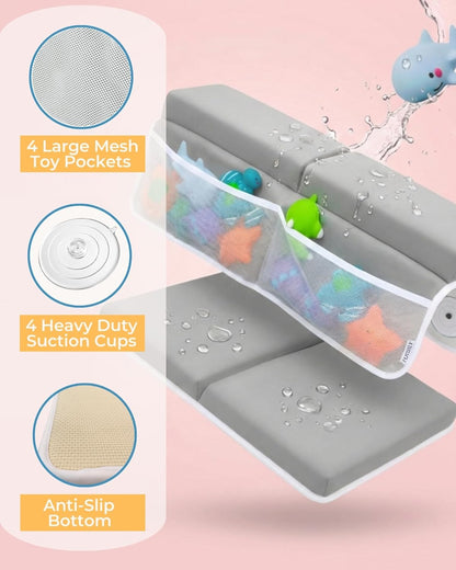 Comfortable Baby Bath Kneeler and Elbow