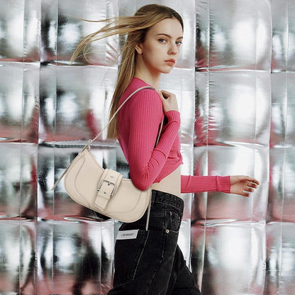 Shoulder Bags for Women Retro Crescent