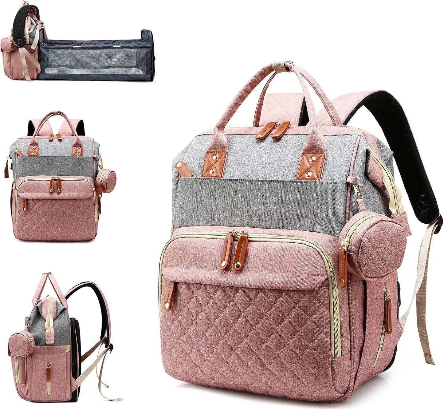 Diaper Bag Backpack with Changing Statin
