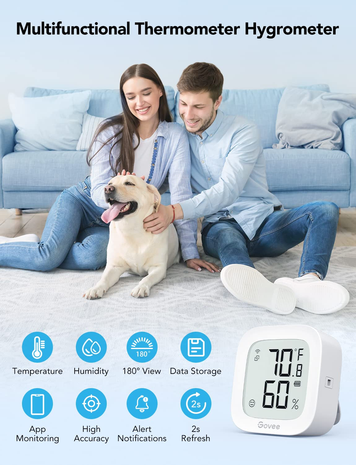 Wifi Thermometer Hygrometer H5103,indoor