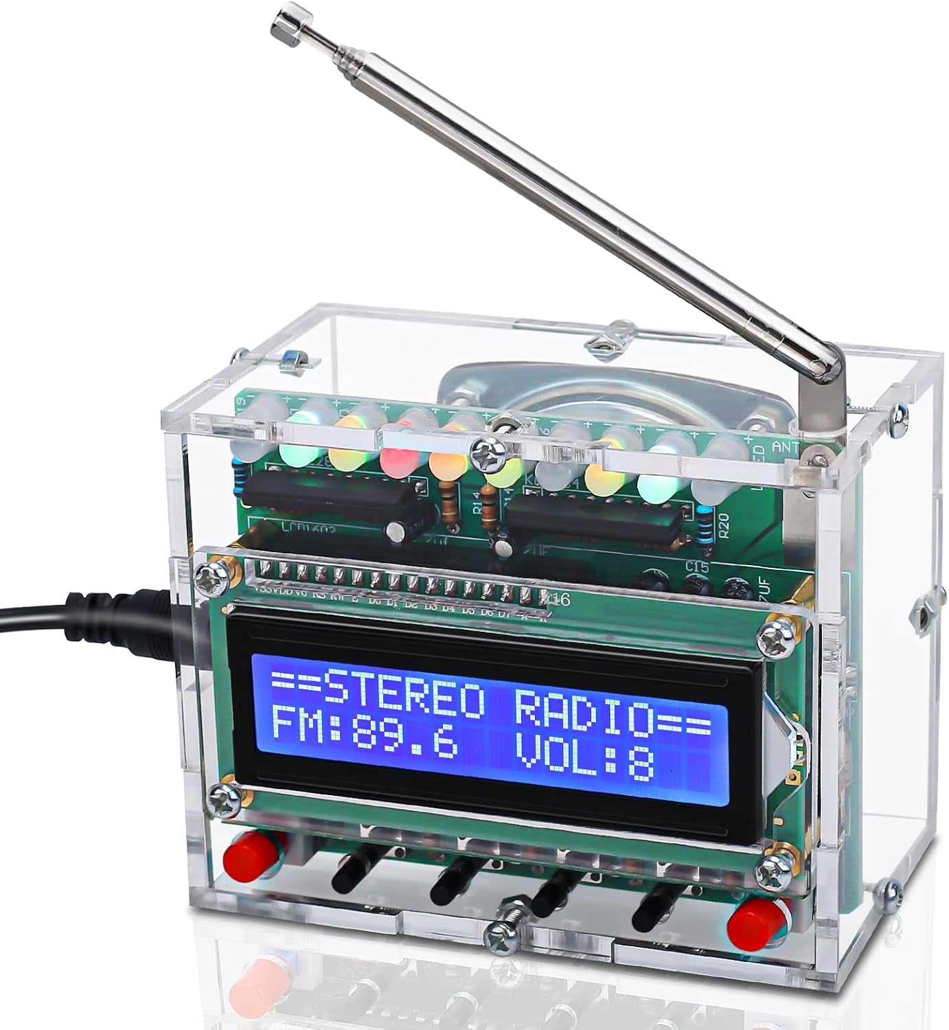 FM Radio Kit,ICSTATION Soldering Project