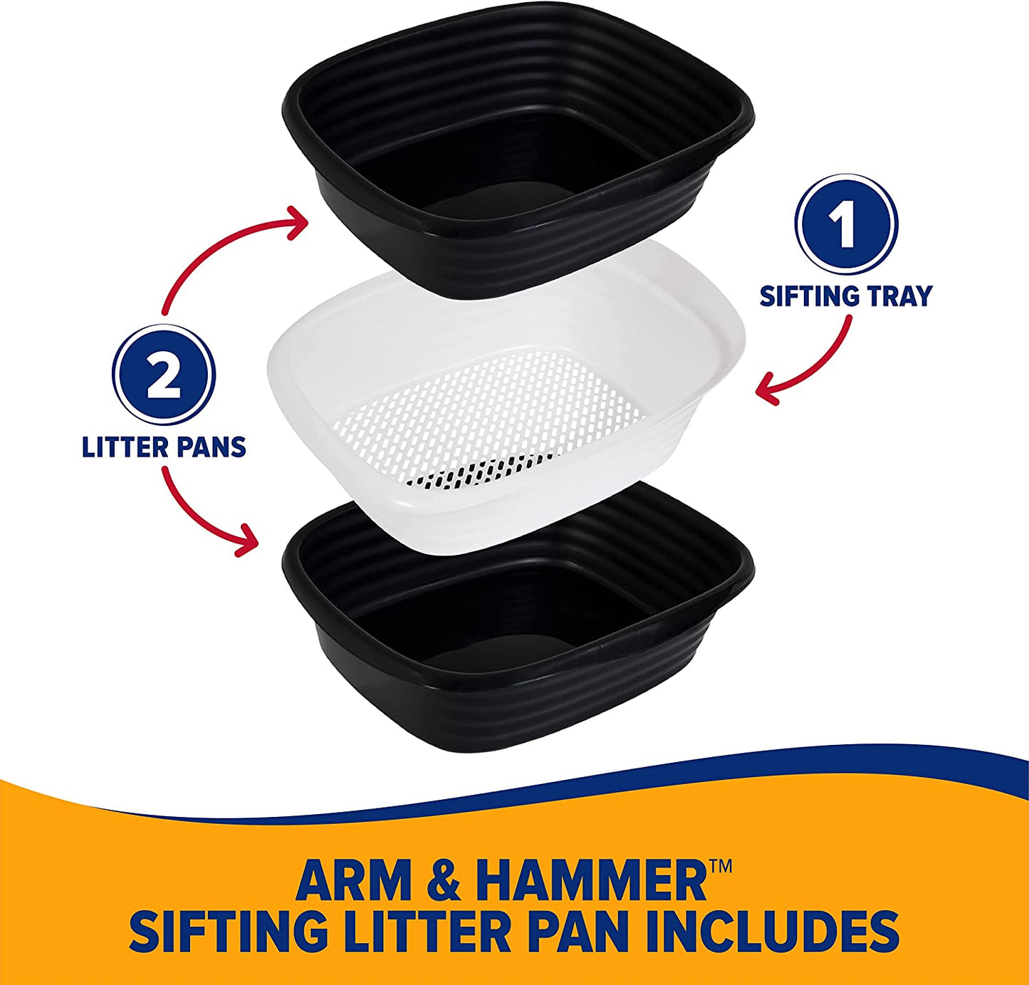 Large Sifting Litter Box Scoop Free Cat