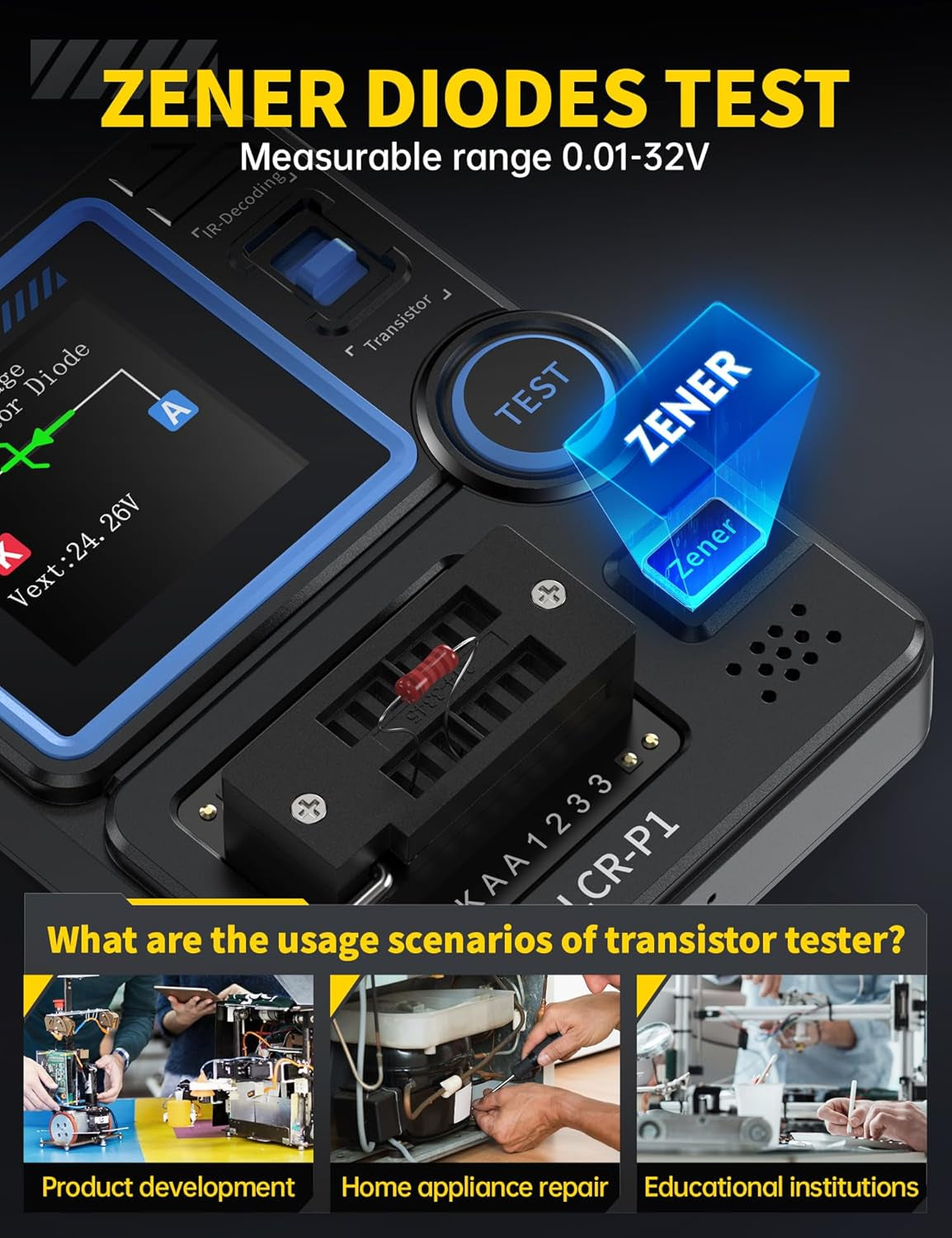 LCRP1 Transistor Tester,Mosfet Transistr