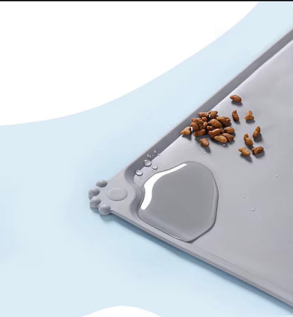 Silicone Pet Food Mat Waterproof NonSlip