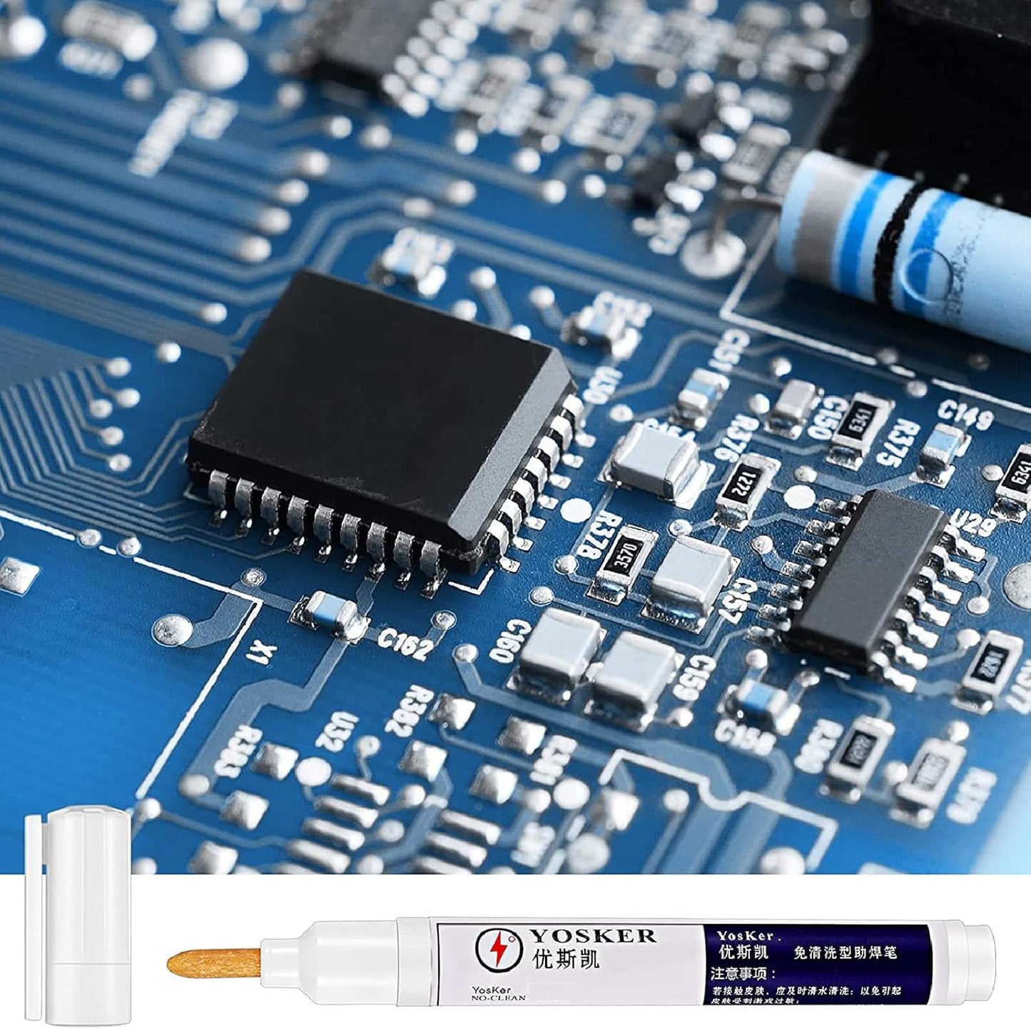 3 Pieces No Clean Soldering Pen Rosin