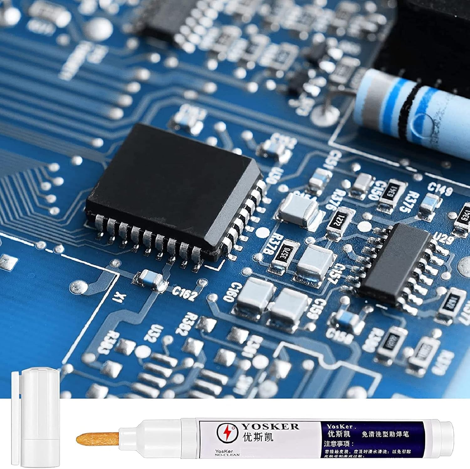 3 Pieces No Clean Soldering Pen Rosin