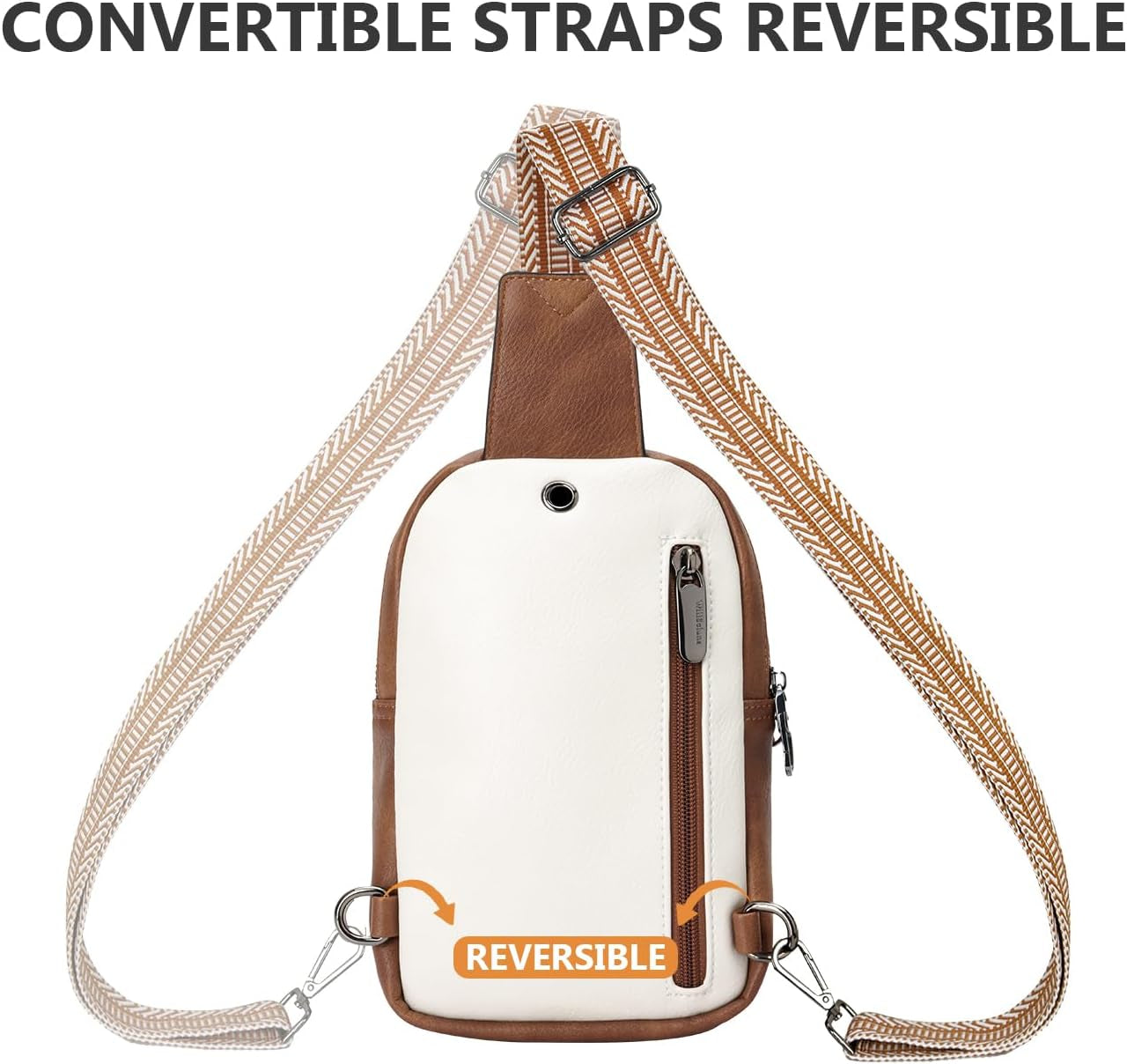 Leather Crossbody Bags for Women Small 
