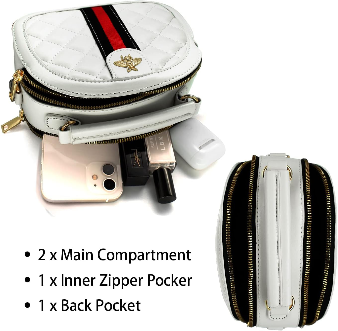 Designer Bee Crossbody Bags for Women