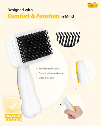 []Healing Slicker Brush&Easy Facial Comb