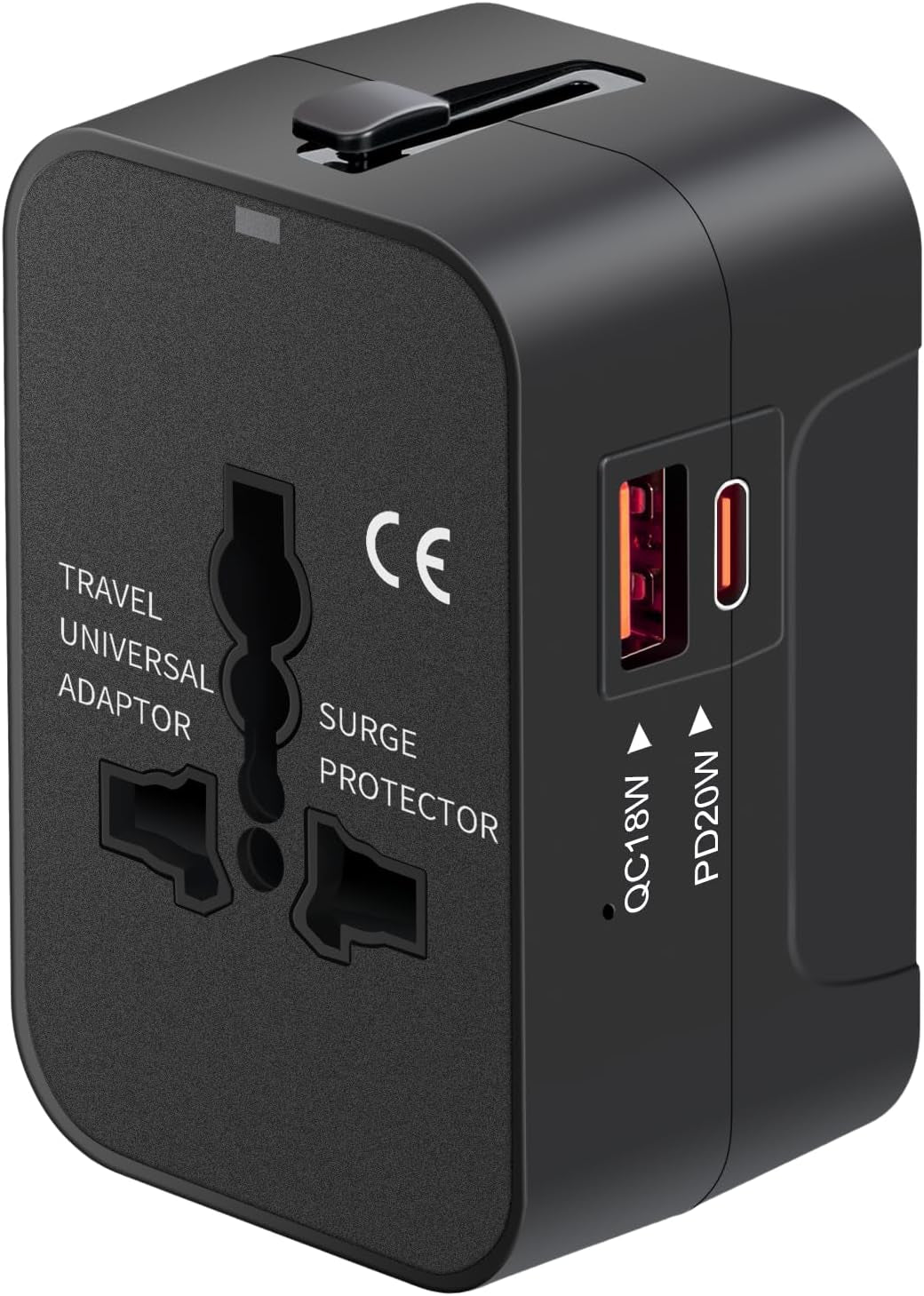 Travel Adapter USB C,Universal All inOne