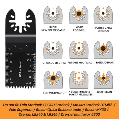 158Pack oscillating Saw Blade Oscillating