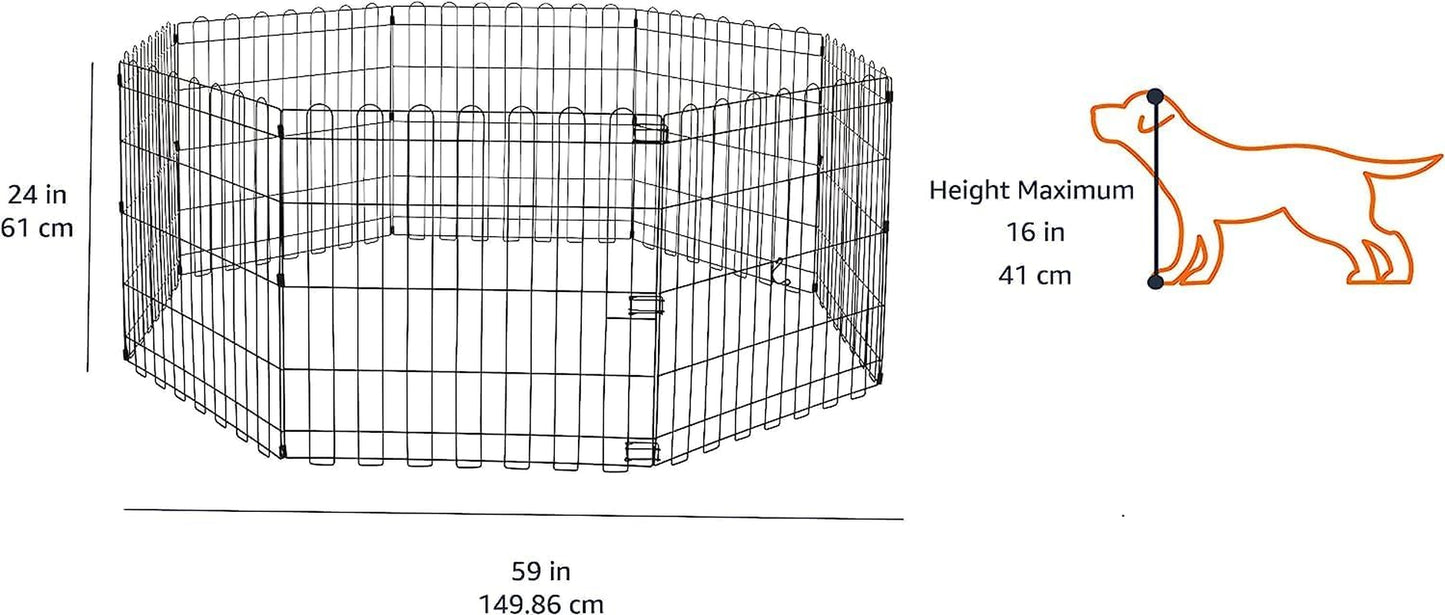 Basics Foldable Octagonal Metal Exercise