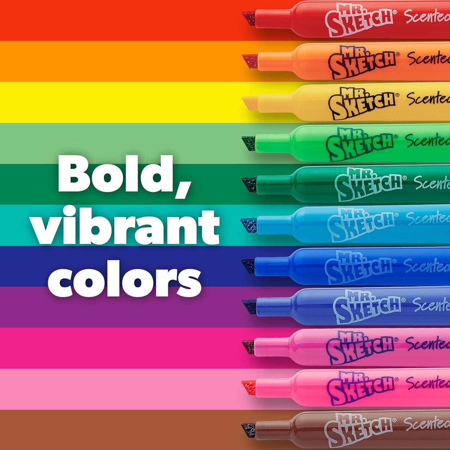Scented Markers, Chisel Tip, Assorted