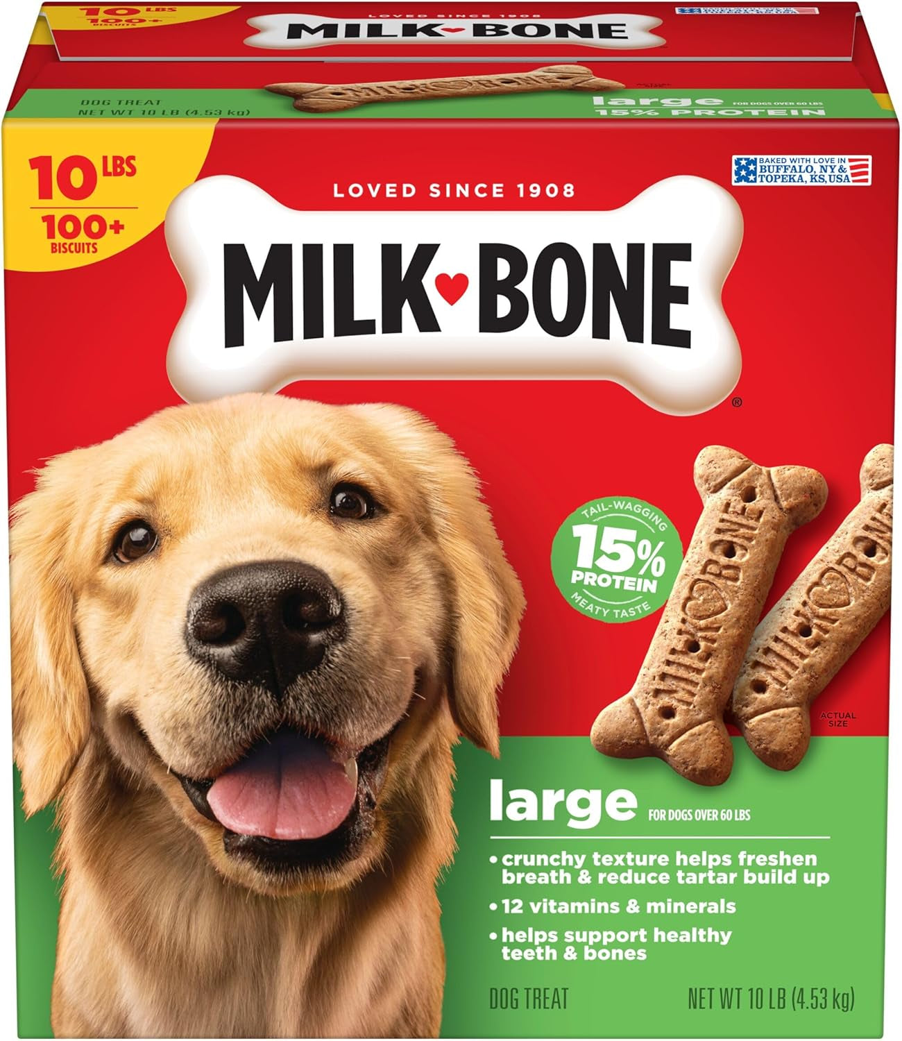 Original Dog Treats Biscuits for Large