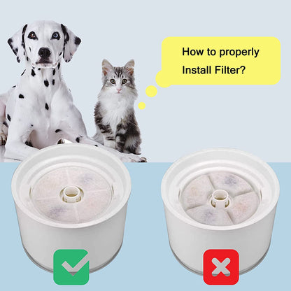 Cat/Pet Water Fountain Filters 12 Pieces