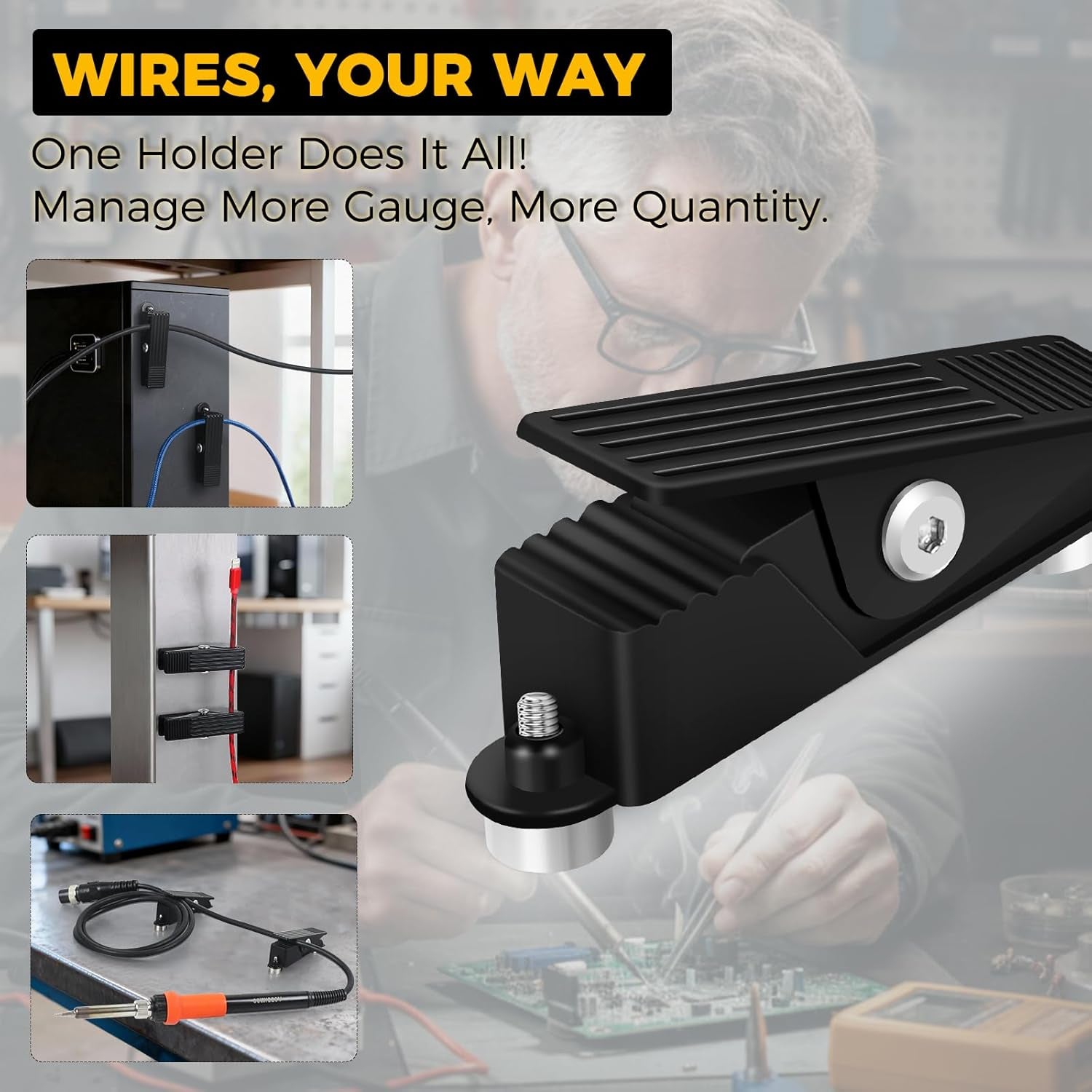 Magnetic Helping Hands Clamp Metal