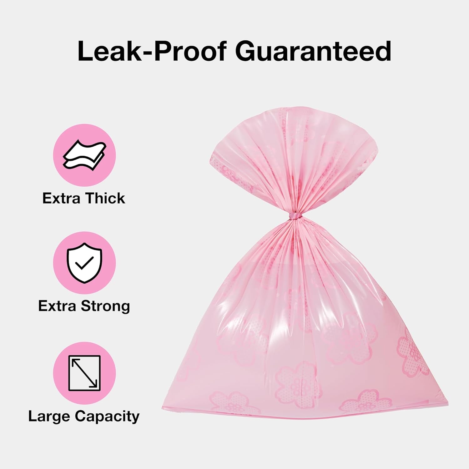 Dog Poop Bag Dispenser , Cherry Blossom