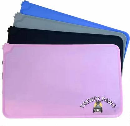 Silicone Pet Food Mat Waterproof NonSlip