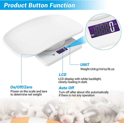 Digital Pet Scale,Puppy Scales  Weighing
