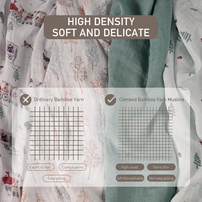 Receiving Blanket Boy Cotton Muslin 