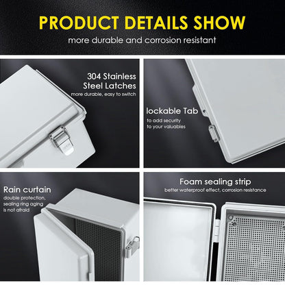 Waterproof Electrical Junction Box, IP67